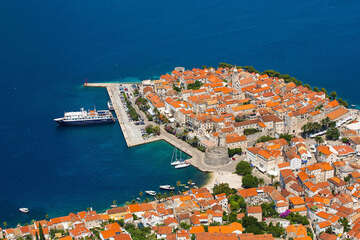 Korčula, ostrov Korčula, Chorvatsko