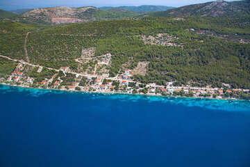 Karbuni, ostrov Korčula, Chorvatsko