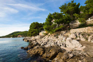 Prižba, ostrov Korčula, Chorvatsko