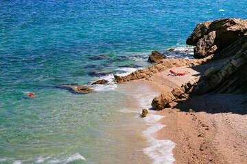 Pag - Vodice - písčitooblázková pláž, kde budete mít soukromí, ostrov Pag, Chorvatsko