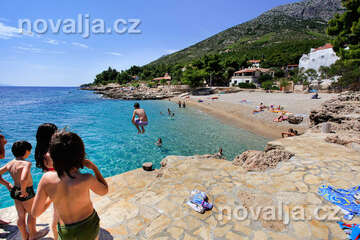 Ivan Dolac - pláže, ostrov Hvar, Chorvatsko