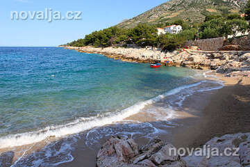 Pláže - Ivan Dolac, ostrov Hvar, Chorvatsko