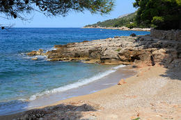 Pláže - Ivan Dolac, ostrov Hvar, Chorvatsko