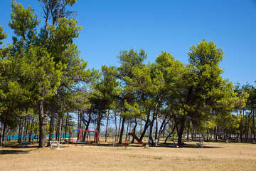 Sabunike - dětský park, Zadarská riviéra, Chorvatsko