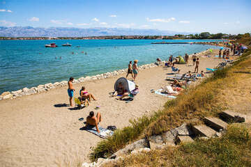 Nin - písečné pláže, Zadarská riviéra, Chorvatsko