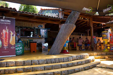 Bufet u pláže Soline, Biograd na Moru, Chorvatsko