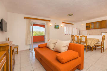 A1 - apartmány Ovrlja, Kanica, Šibenická riviéra, Chorvatsko