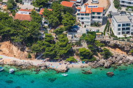 Apartmány Bagarić letecky, Medići, Chorvatsko