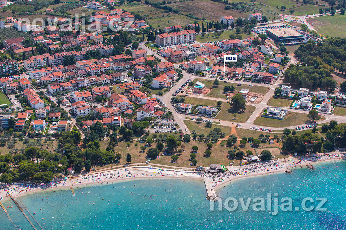 Letecké fotky Fažana, Istrie