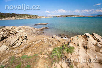Lopar - FKK písečná pláž Ciganka, ostrov Rab, Chorvatsko