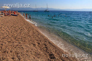 Zlatni rat, Bol, ostrov Brač, Chorvatsko