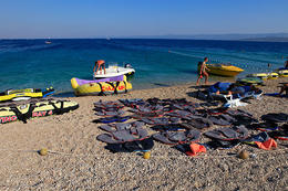 Zlatni rat, Bol, ostrov Brač, Chorvatsko