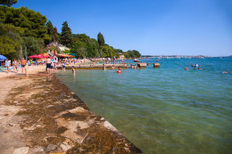 Sv. Filip i Jakov - pláže, Chorvatsko