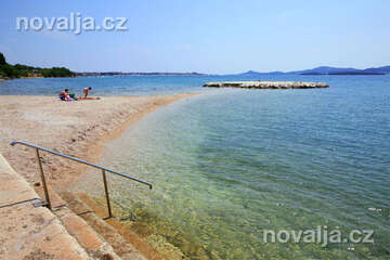 Sv. Filip i Jakov - oblázkové pláže, Chorvatsko