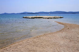 Sv. Filip i Jakov - oblázkové pláže, Chorvatsko