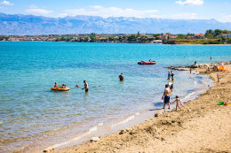 Nin - písečné pláže, Zadarská riviéra, Chorvatsko