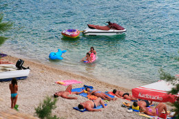 Letovisko Mimice - pláže, Chorvatsko