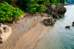 Pláže Mediči, Chorvatsko