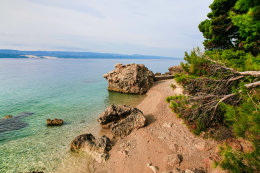 Pláže Mediči, Chorvatsko