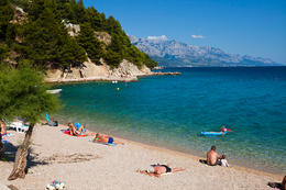 Letovisko Mimice - pláže, Chorvatsko