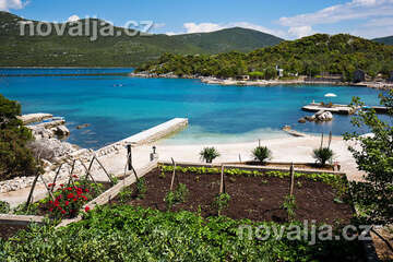 Zátoka Kabli, poloostrov Pelješac, Chorvatsko