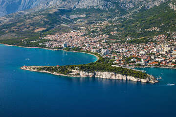 Letovisko Makarska - poloostrov Sveti Petar, Makarská riviéra, Chorvatsko