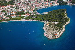 Letovisko Makarska - poloostrov Sveti Petar a pláž Donja Luka, Makarská riviéra, Chorvatsko