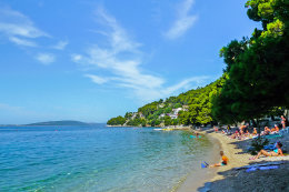 Drvenik - Gornja Vala, pláže, Makarská riviéra, Chorvatsko