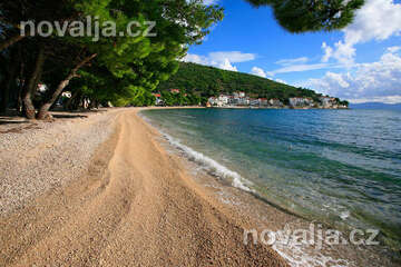 Drvenik - Gornja Vala, pláže, Makarská riviéra, Chorvatsko