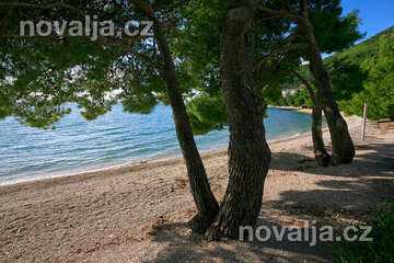 Drvenik - Gornja Vala, pláže, Makarská riviéra, Chorvatsko