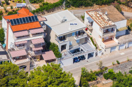 Apartmány Delfin - letecký pohled, Zaostrog, Chorvatsko