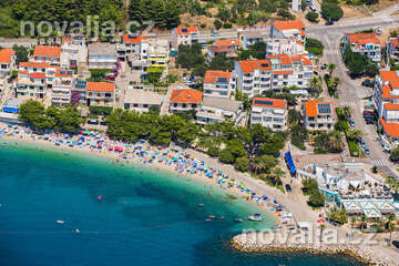 Tučepi - pláž 270 m od domu Beti, Makarská riviéra, Chorvatsko