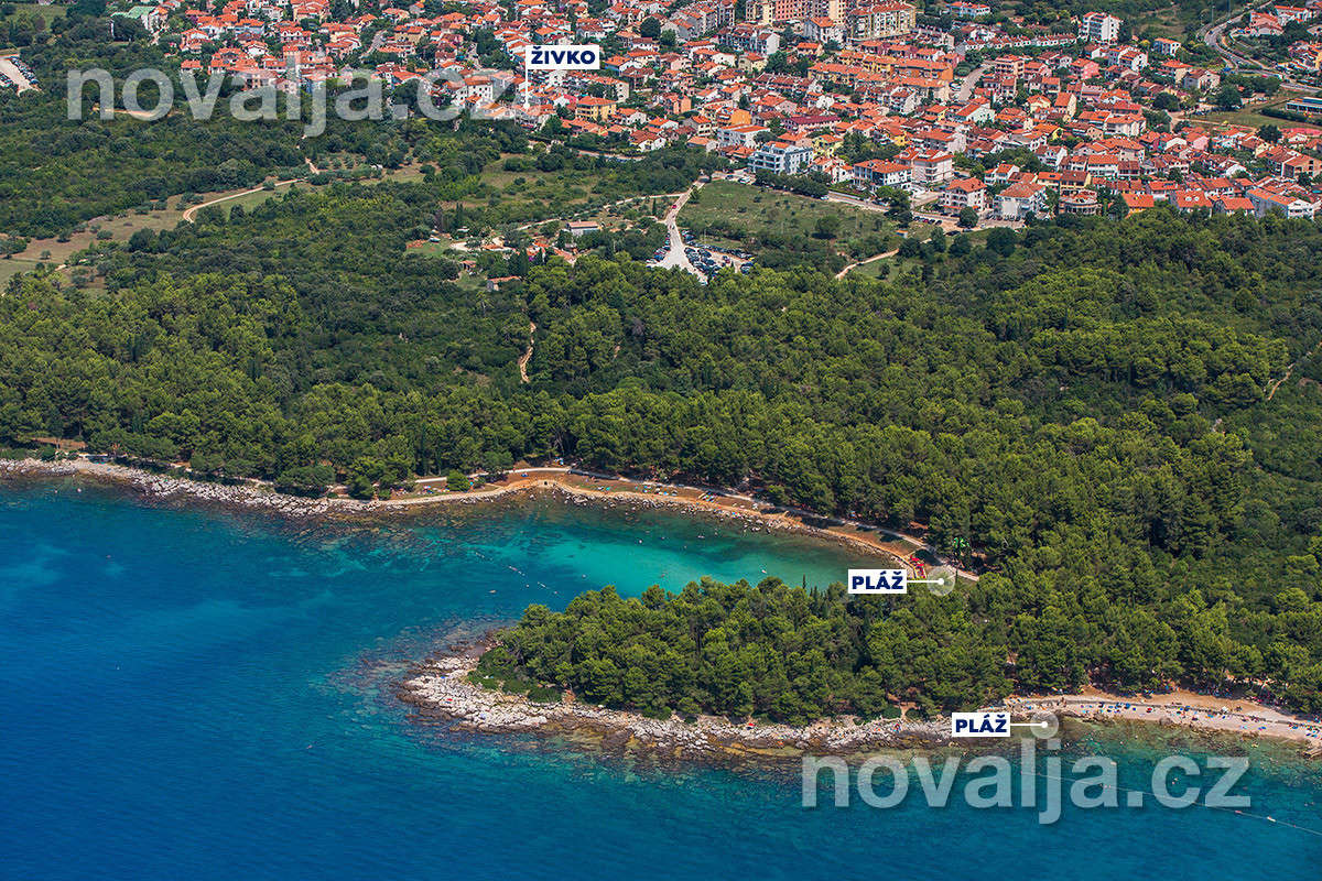 Letecké fotky Rovinj, Istrie