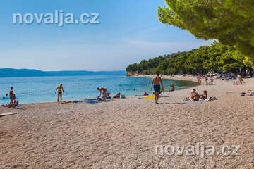 Živogošče Blato - oblázkové pláže, Makarská riviéra, Chorvatsko