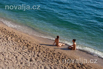 Gradac - oblázkové pláže, Makarská riviéra, Chorvatsko