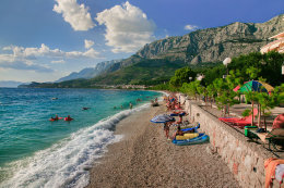 Apartmány Aria - pláž poblíž domu, Tučepi, Chorvatsko