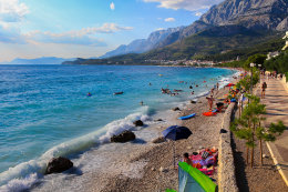 Apartmány Aria - pláž poblíž domu, Tučepi, Chorvatsko