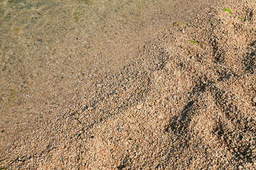 Apartmány Bojan -  detail oblázkové pláže  Dubrovnik 340 m od domu, Povljana, ostrov Pag, Chorvatsko