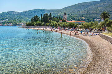 Vis - pláže, ostrov Vis, Chorvatsko