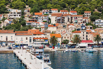 Město Vis, ostrov Vis, Chorvatsko