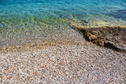 Vis - pláže, ostrov Vis, Chorvatsko