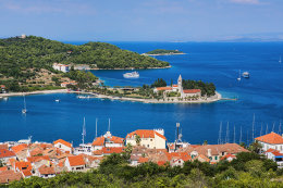 Město Vis, ostrov Vis, Chorvatsko