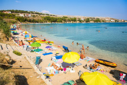 Apartmány Ankora - písečná pláž, Vlašiči, ostrov Pag, Chorvatsko