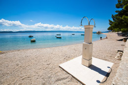 Apartmány Vese - oblázková pláž, Brela, Makarská riviéra, Chorvatsko