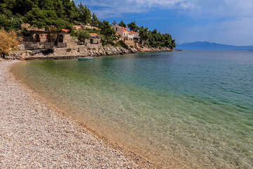 Jižní zátoky ostrova Hvar - zátoka s domem Antun a Jih 11, Chorvatsko