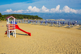 Apartmány Mimoza - písečná pláž Rajska plaža, Lopar, ostrov Rab, Chorvatsko