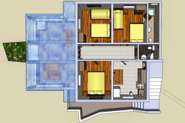 A1 - apartmány Nevera, jižní zátoka ostrova Hvar, Chorvatsko