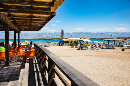 Apartmány Germania - písečná pláž Ninska laguna 750 m od domu, Nin, Zadarská riviéra, Chorvatsko	