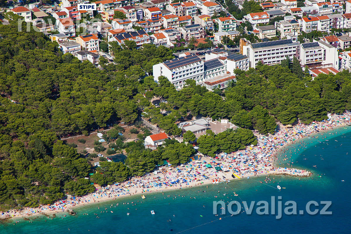 Letecké fotky Makarska, Makarská riviéra