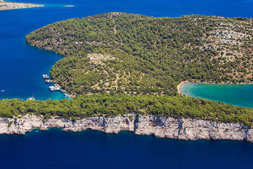 Přírodní park Telaščica, Dugi Otok, Chorvatsko